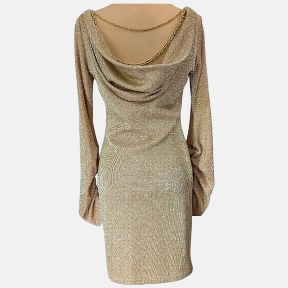just cavalli gold dress Just Cavalli Dress Woman Color Gold